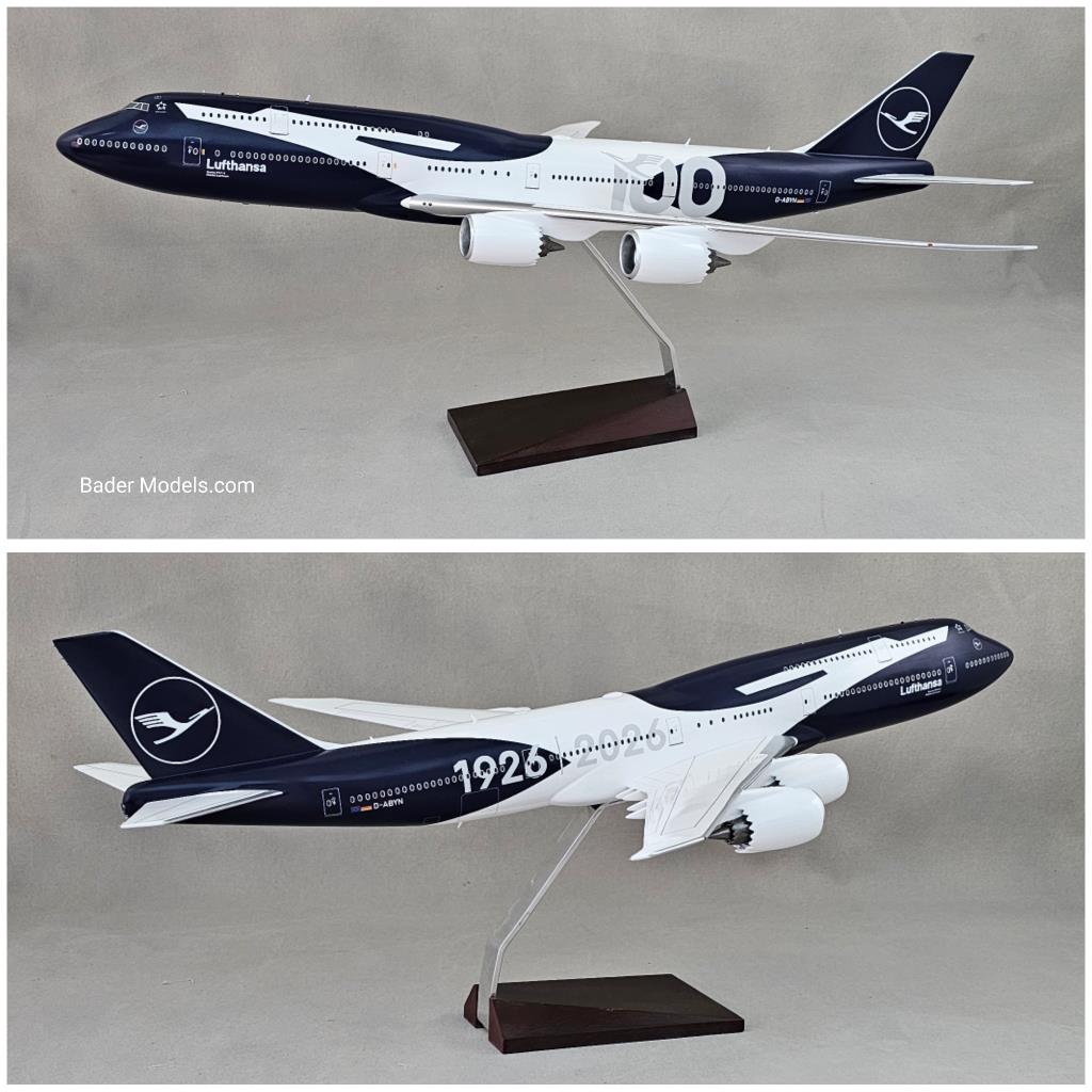 Lufthansa - B747-8 (100th Anniv.) - (1:100) 